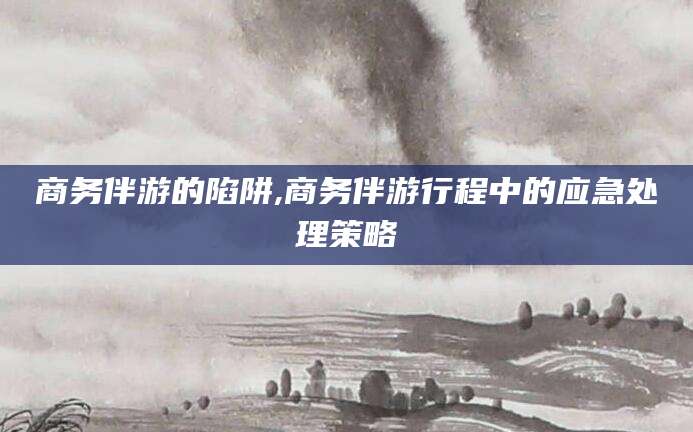 柳林商务伴游的陷阱,商务伴游行程中的应急处理策略